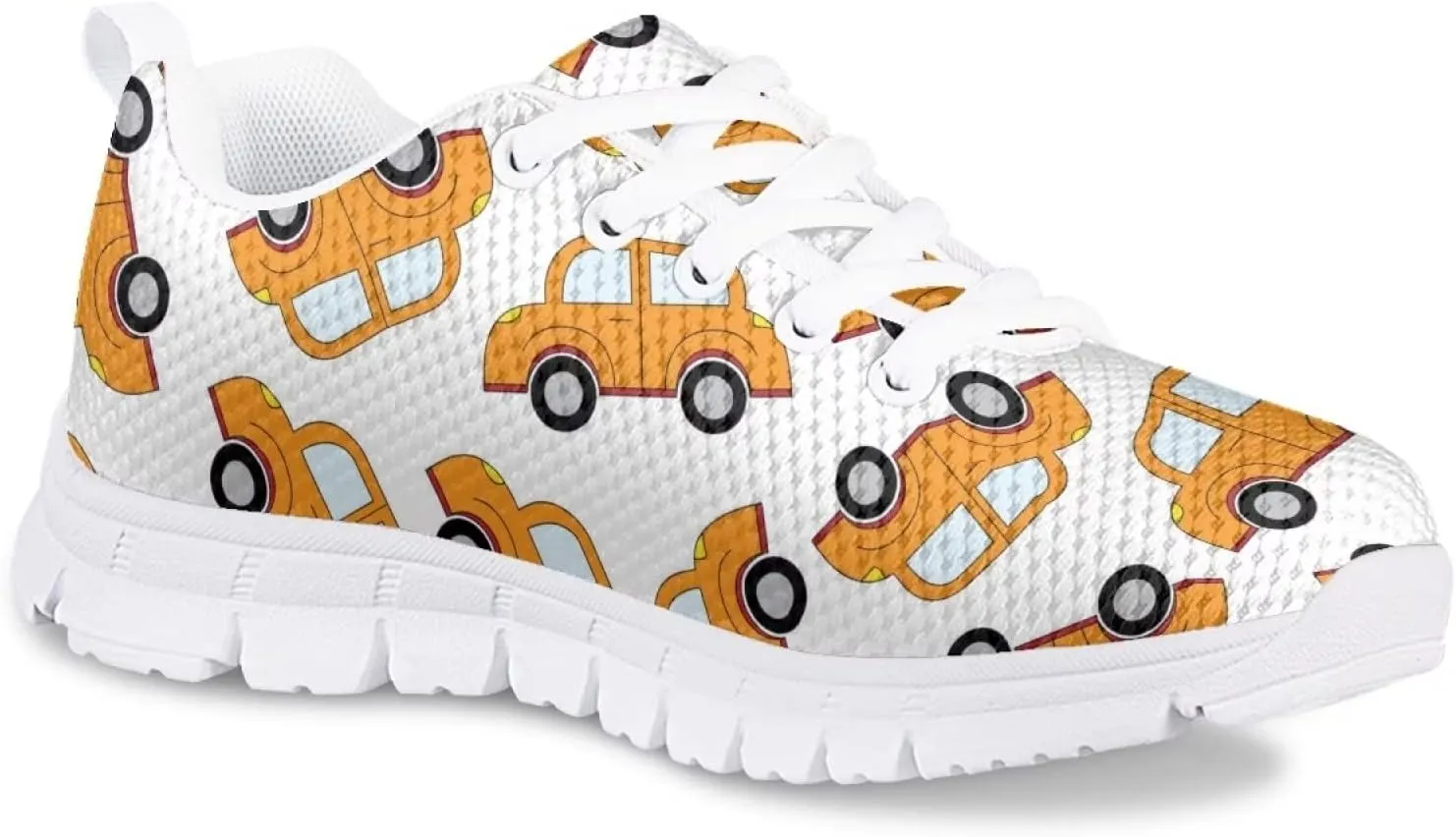 Kids Cute Tennis Shoes for Girls Soft Lightweight Running Sneakers Novelty Print Boys Walking Athletic Shoes