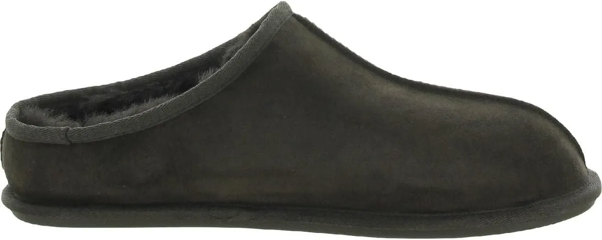 Kirkland Signature Men's Shearling Clog Slipper (Brown