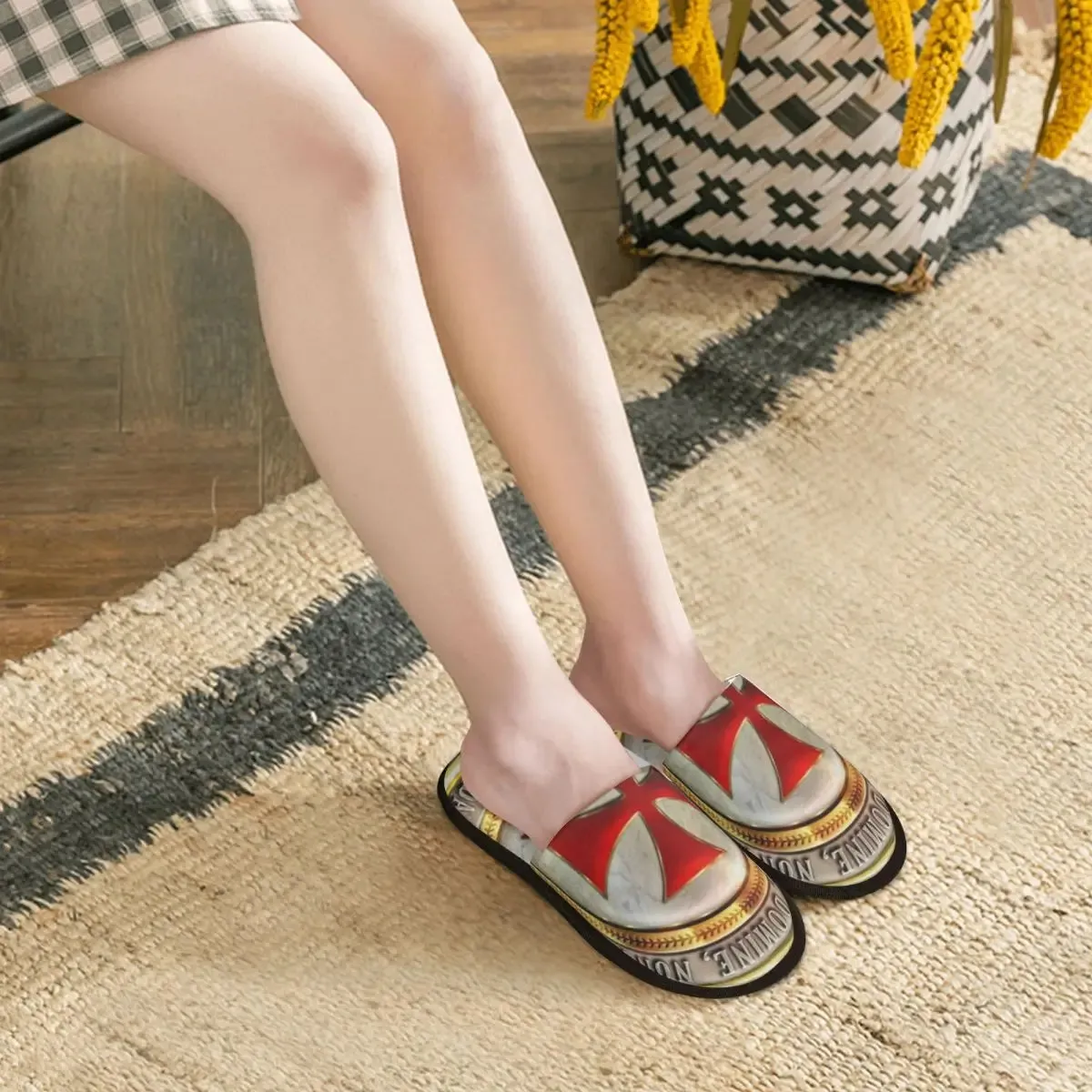 Knights Templar Slipper - Soft Warm Foam