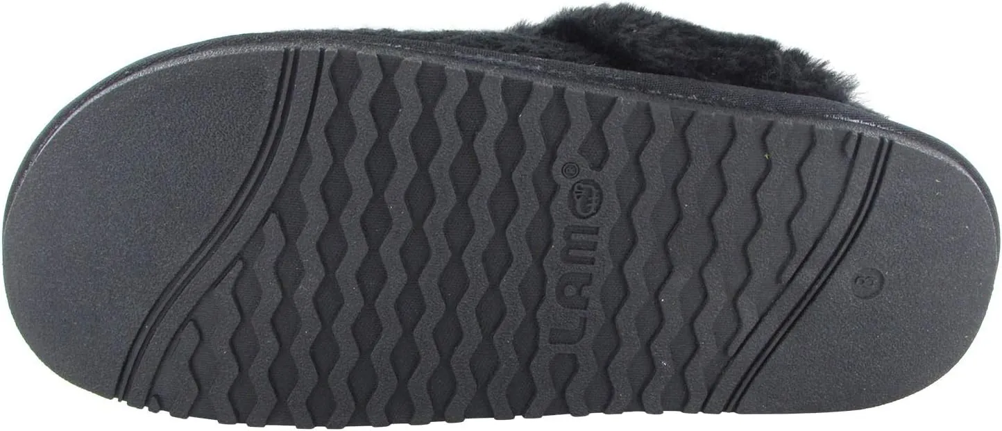 Lamo Womens Caroline Knit Scuff Slipper Shoes