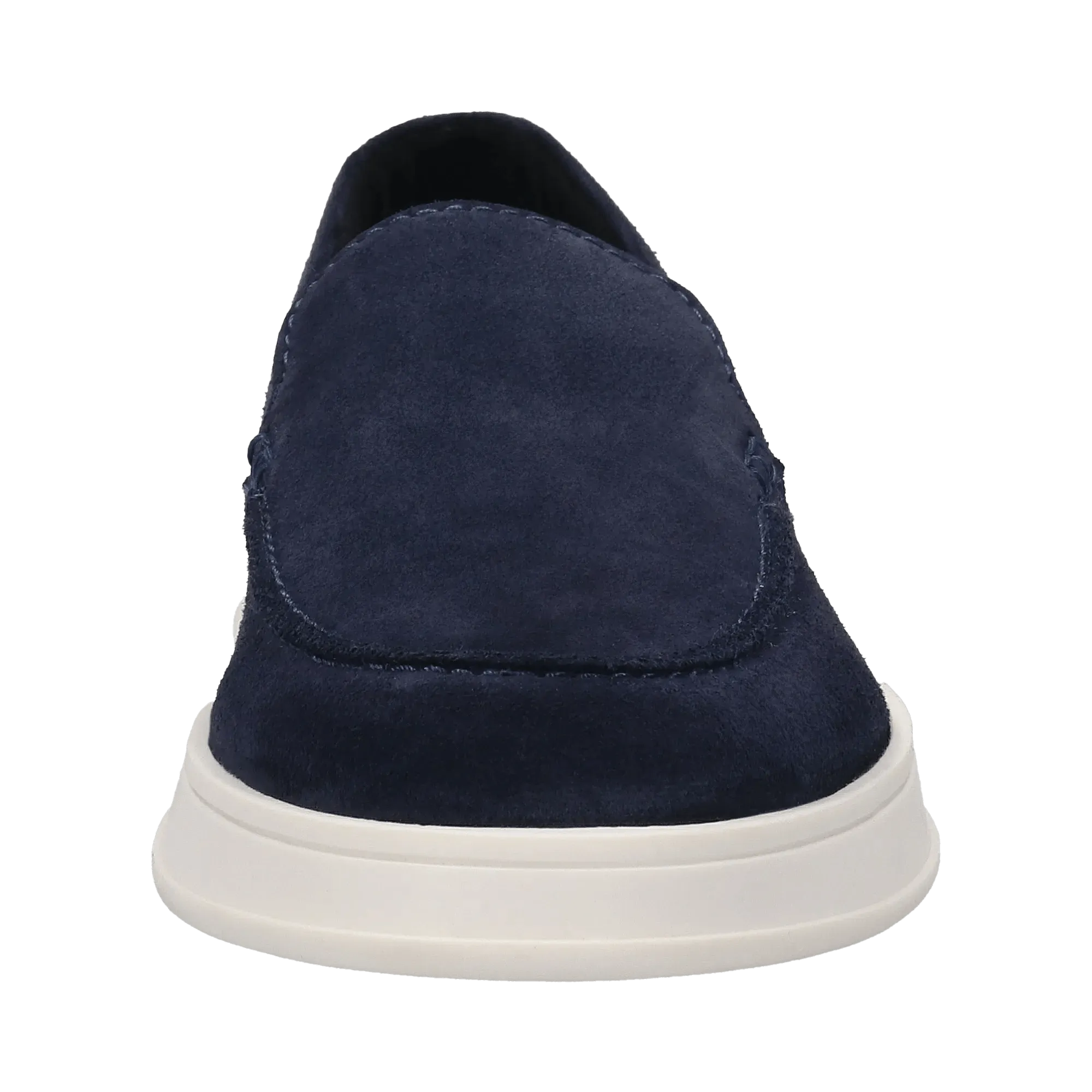 Leder Mokassin dunkelblau