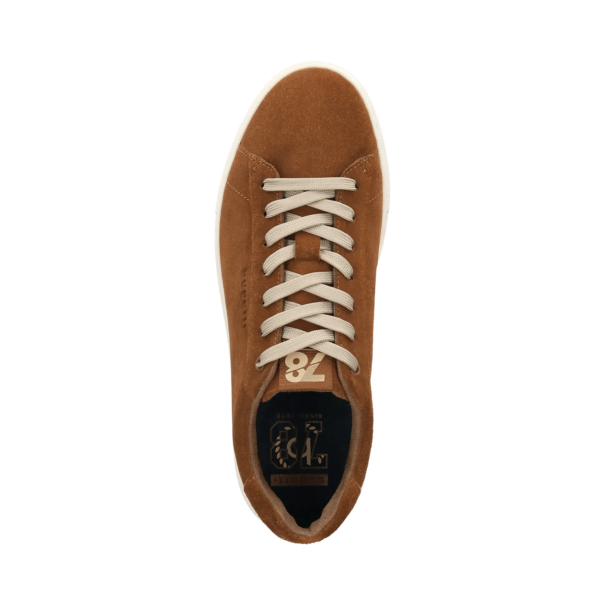Leder Schnürer cognac
