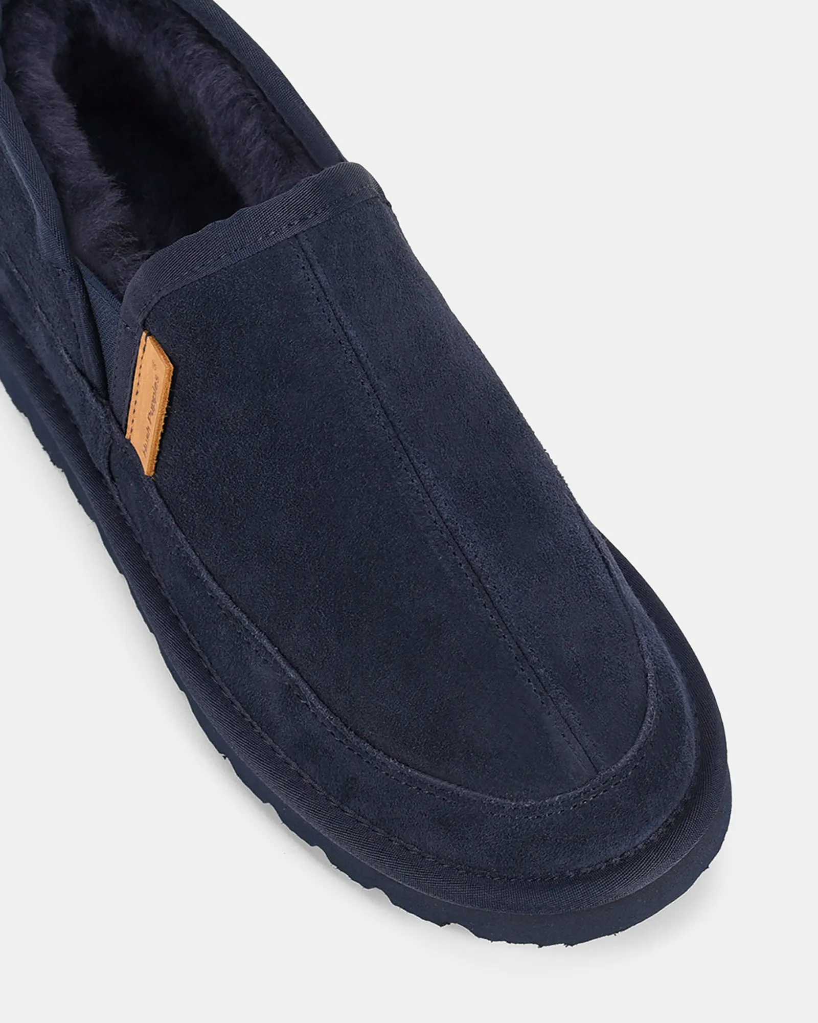 Leopold Navy Suede
