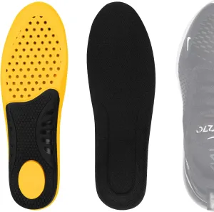Linkidea 2 Pairs Arch Support Shoe Insoles Compatible with Nike Dunk Low, TR3, 1 '07 LV8, Replacement Shoe Inserts, Shock Absorption and Cushioning for Feet Relief (US Men 9.5-10/Women 11-11.5)