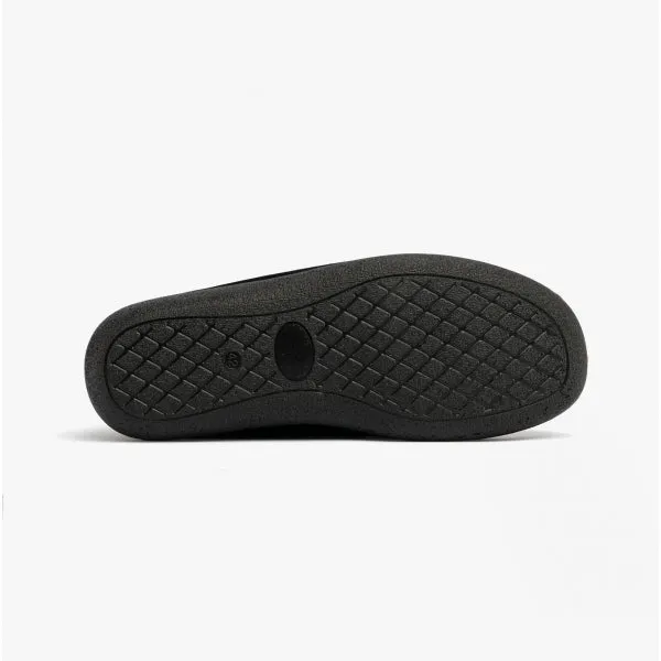 Lotus CLARENCE Mens Slippers Black