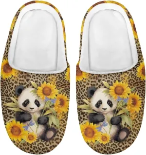 Lotusorchid Kids House Slipper for Boys Girls, Cozy Warm Boys Sleep Slippers with Rubber Sole, Closed Toe Slip On Bedroom Slippers