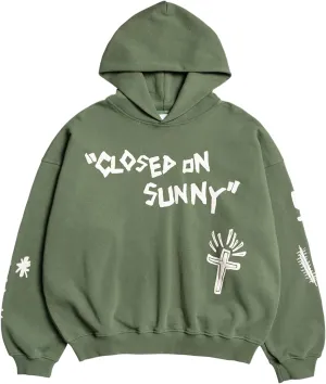 Lucky I See Ghosts Hoodie KY West Hoodie Men's Vintage Graphic Hip Hop Pullover Heavyweight Hoodies
