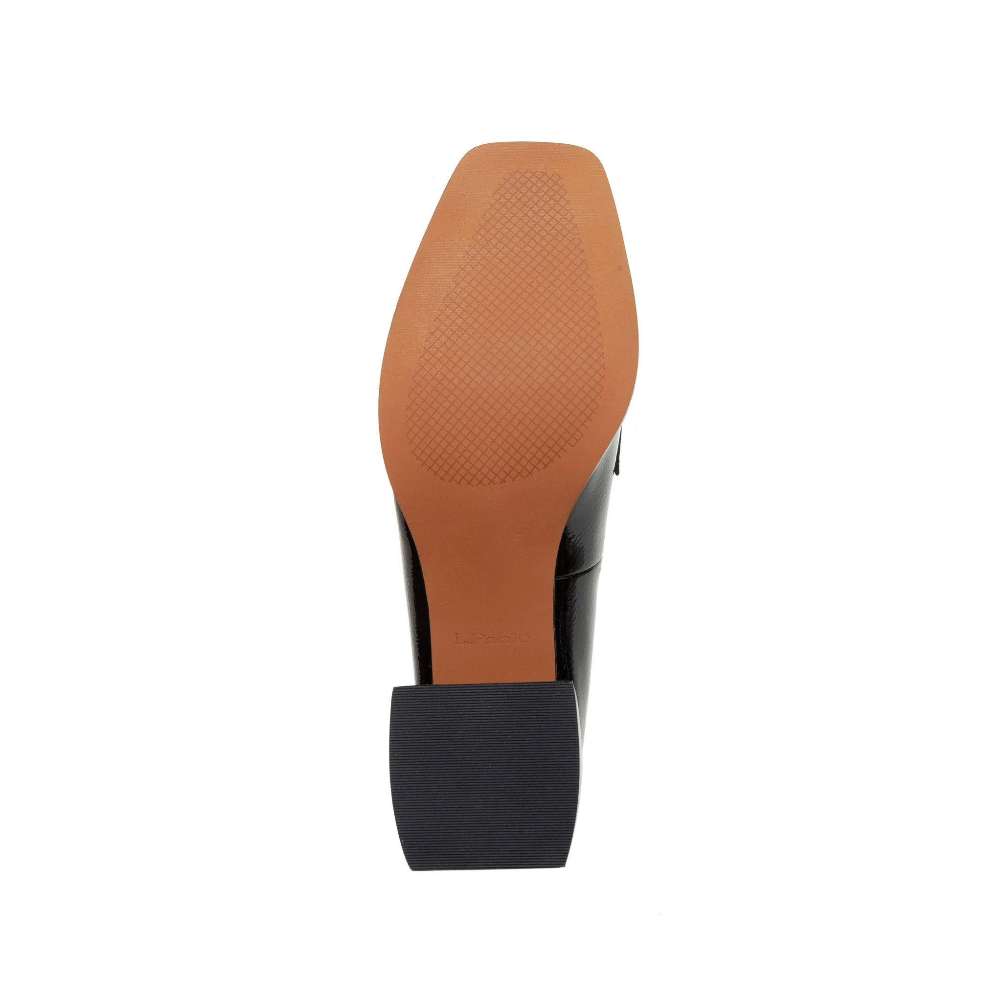 MALONE | Flared Heel Loafer Pumps