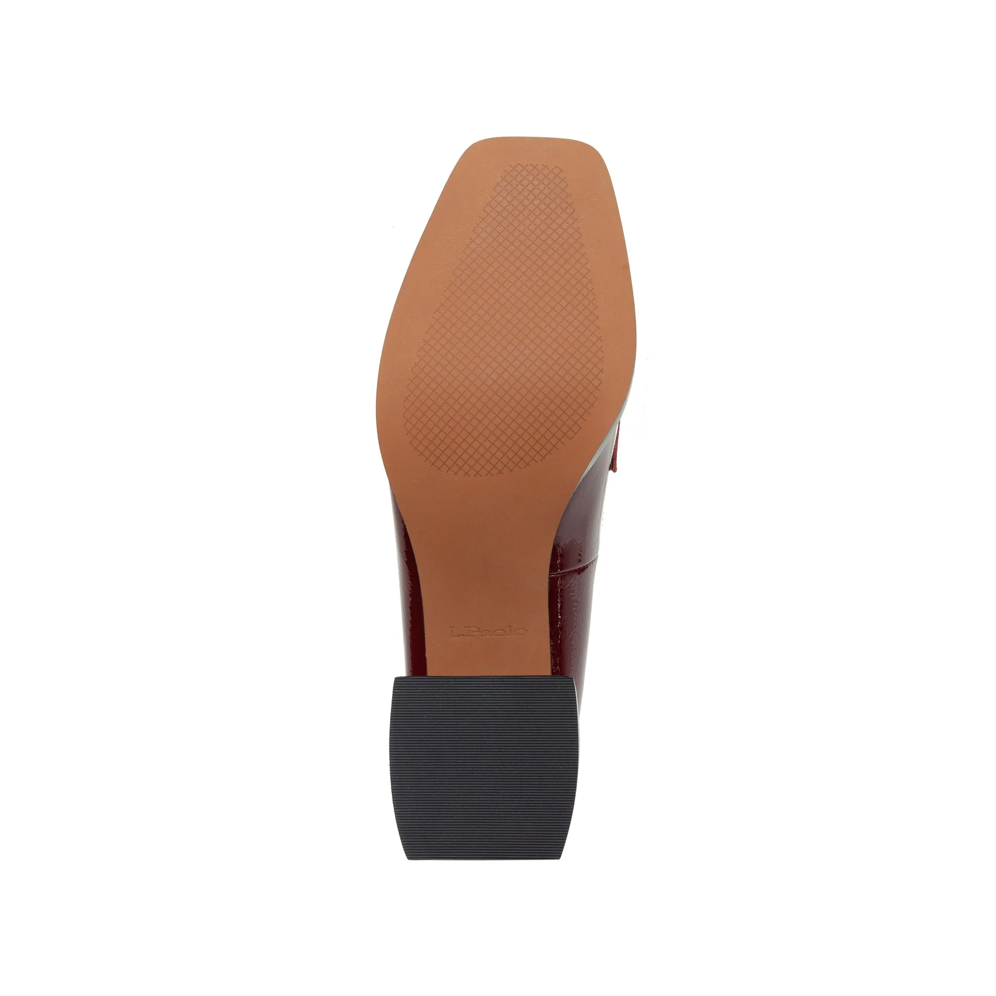 MALONE | Flared Heel Loafer Pumps