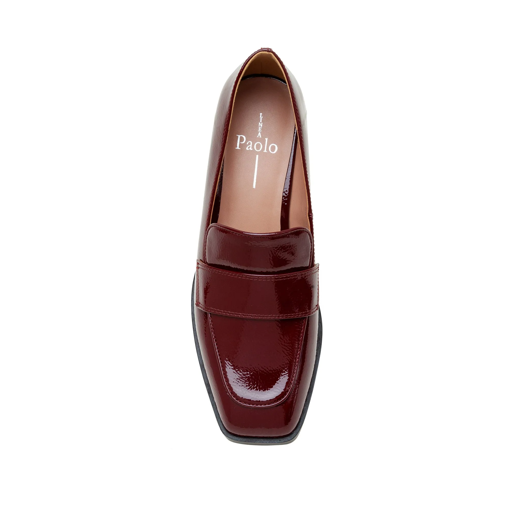 MALONE | Flared Heel Loafer Pumps