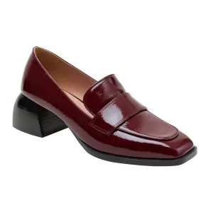 MALONE | Flared Heel Loafer Pumps