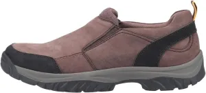 Mens Boxwell Nubuck Leather Hiking Shoe (9) (Brown)