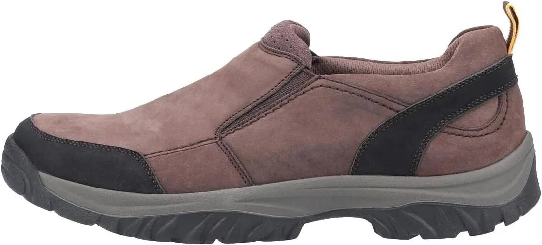 Mens Boxwell Nubuck Leather Hiking Shoe (9) (Brown)
