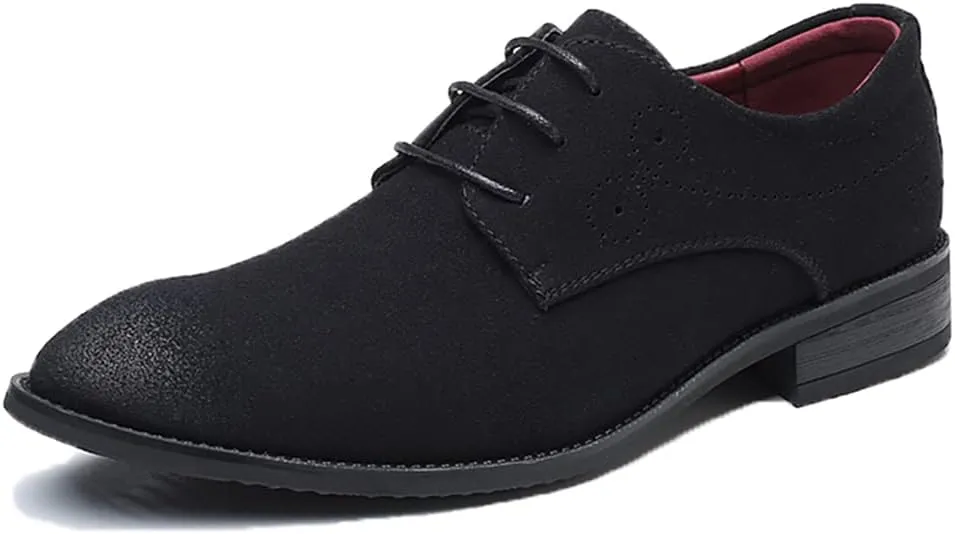 Mens Casual Oxford Business Dress Shoes Leather Slip-on Loafer for Men Walking Driving Office Outdoor Penny Oxfords Comfort Fashion Leisure Breathable Stylish Loafers