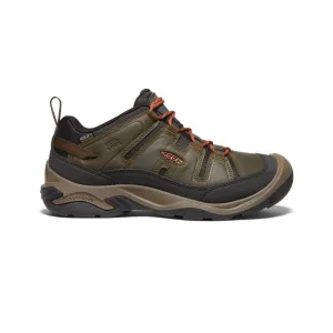 Men's Circadia Waterproof Shoe - Black Olive/Potters Clay