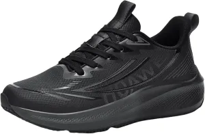 Men's Slip On Sneakers Comfortable Walking Running Tennis Athletic Gym Workout 𝐂𝐫oss Soft Sole Training Shoes