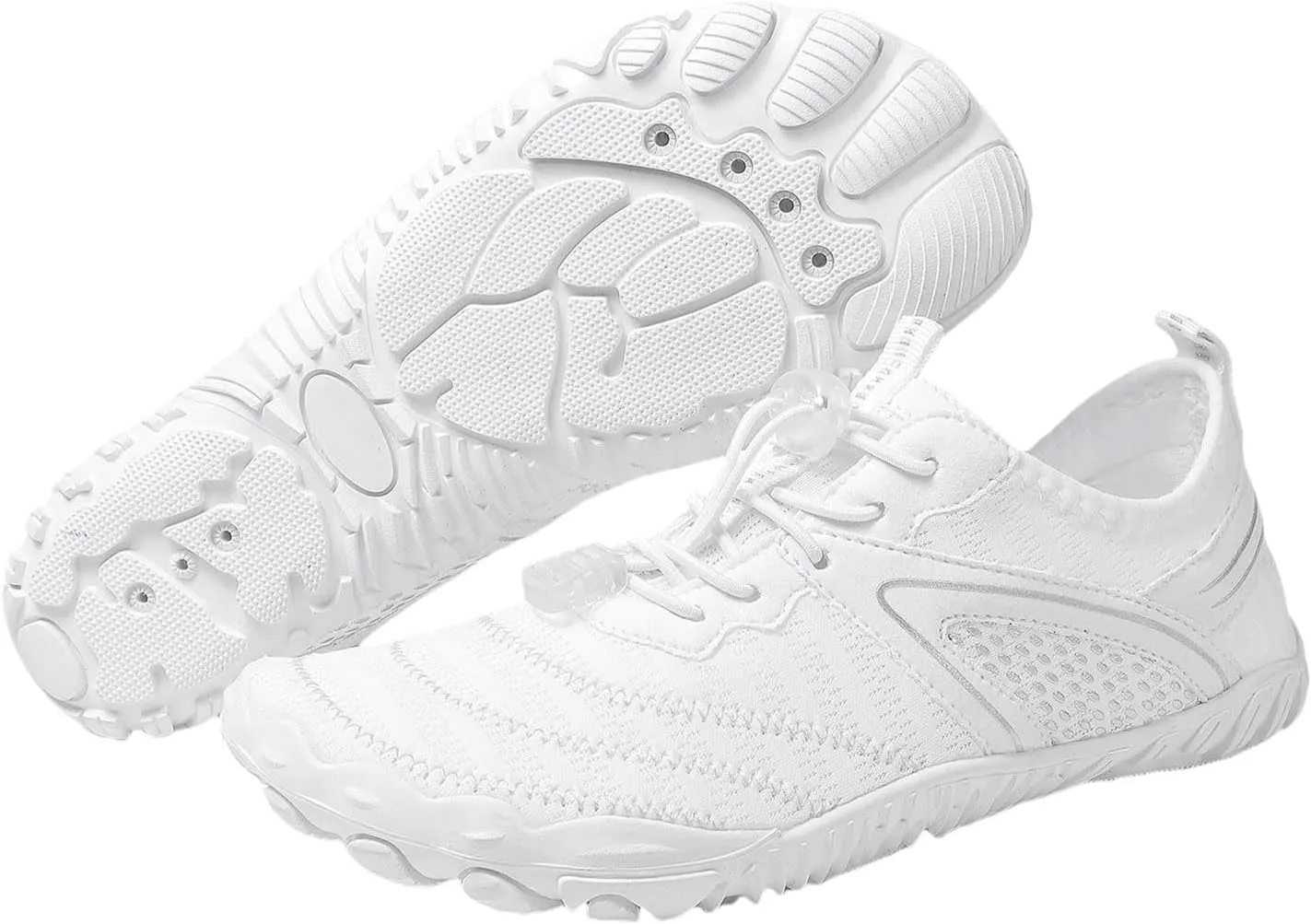 Mens Trail Running Barefoot Shoes, Wide Toe Box Minimalist Sneakers, Zero Drop Grounding Shoes with Copper, Soft Comfortable Grounded Footwear, Pro Water Travel, Non Slip Breathable Hike Men