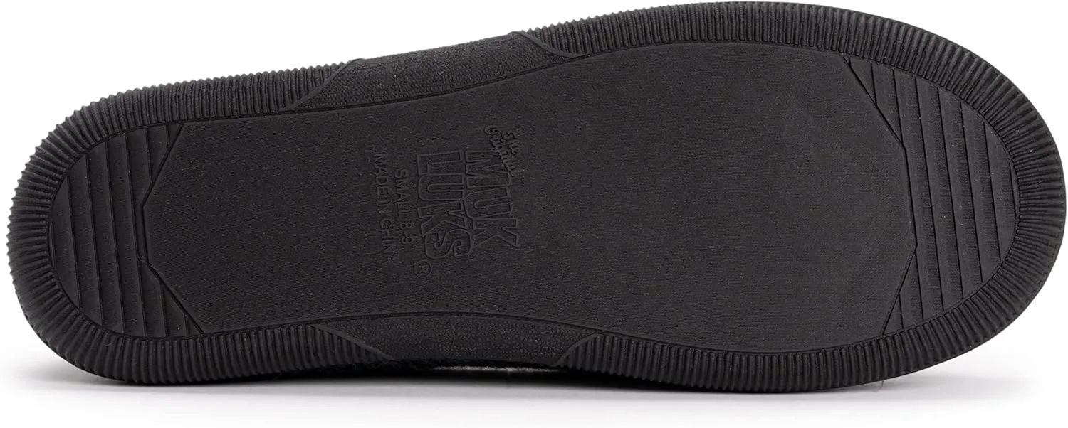 MUK LUKS Men's Corduroy Clogs Slipper