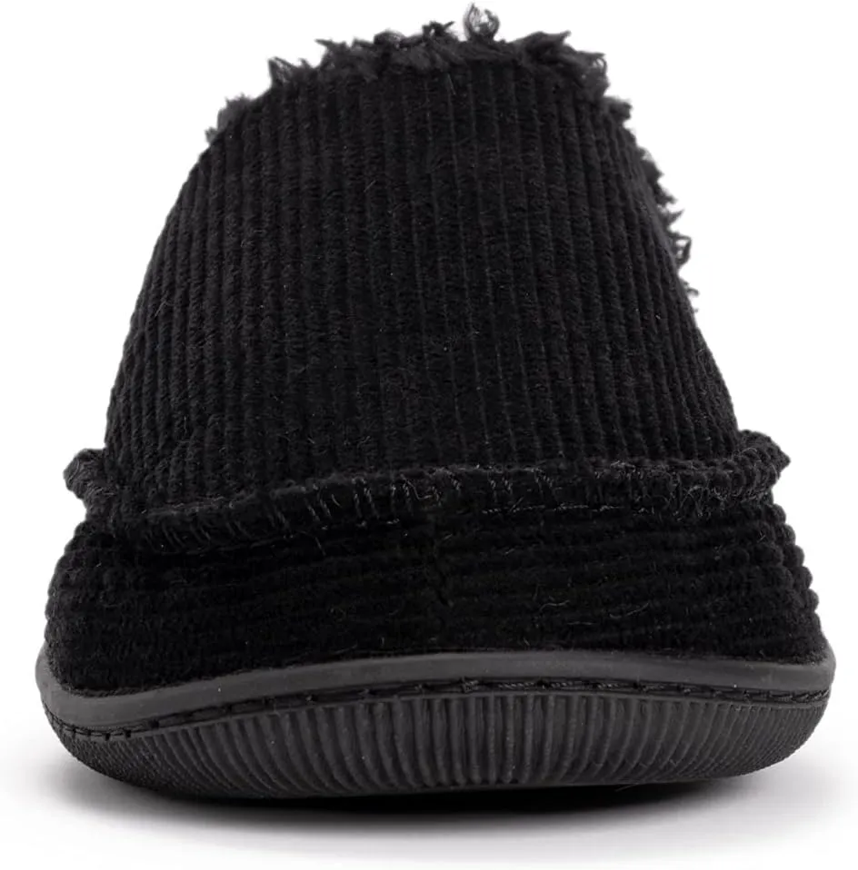 MUK LUKS Men's Corduroy Clogs Slipper