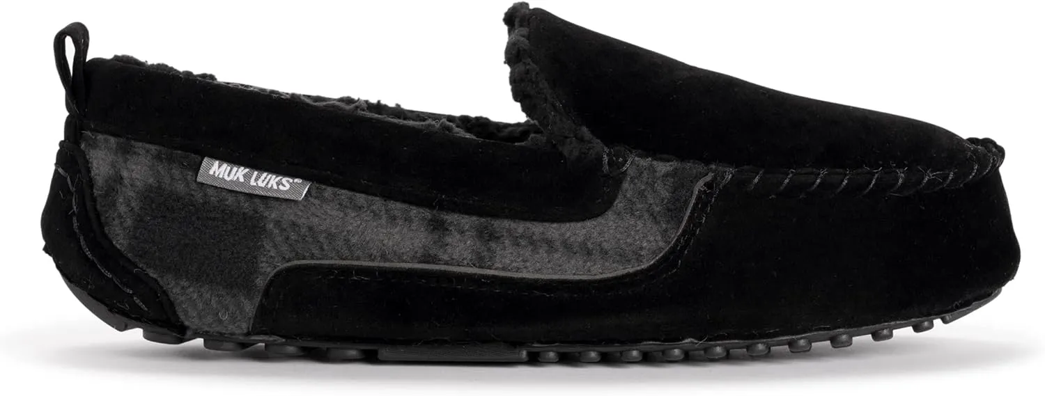MUK LUKS Men's Emmett Moccasin Slippers