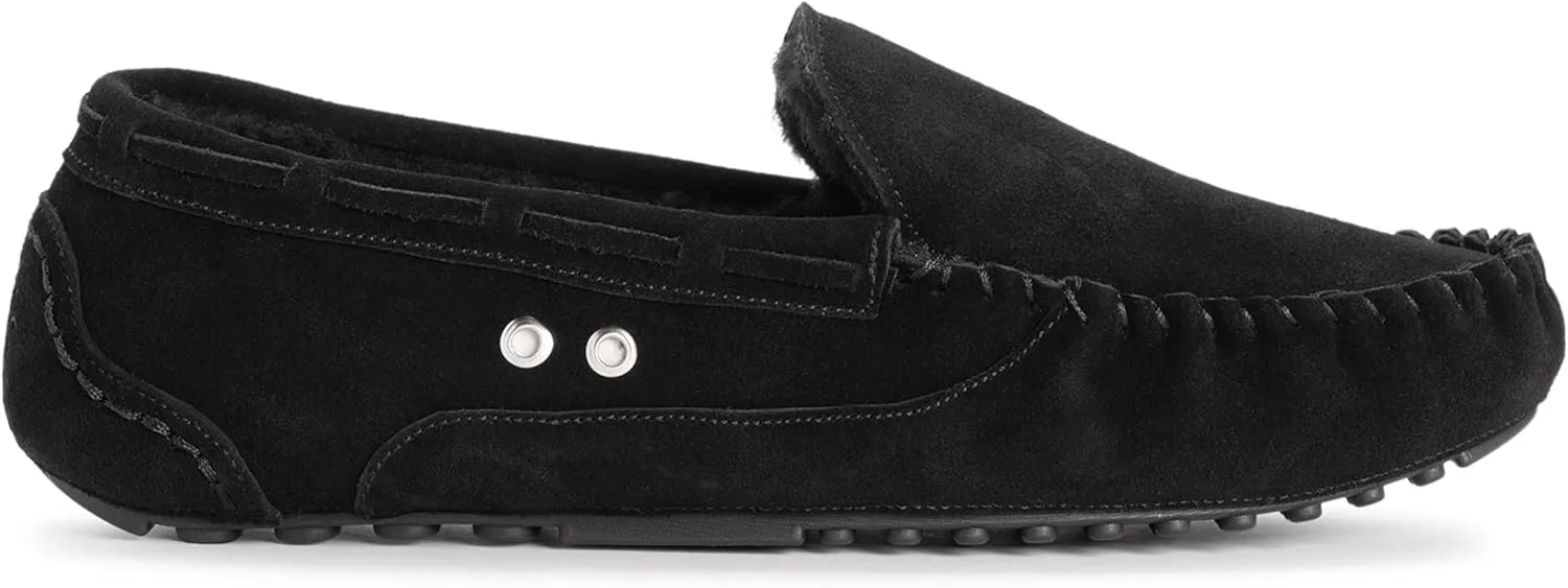 MUK LUKS Men's Everett Moccasin Slippers