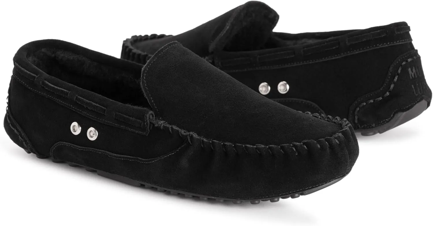 MUK LUKS Men's Everett Moccasin Slippers