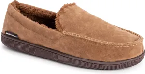 MUK LUKS Men's Faux Suede Moccasin Slipper