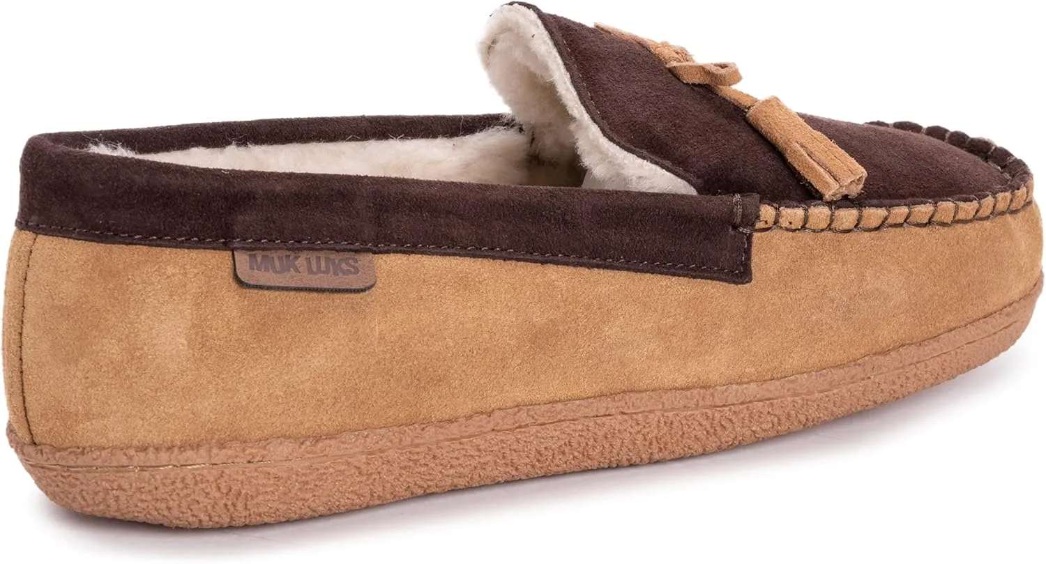 MUK LUKS Men's Leather Goods Talan Slipper