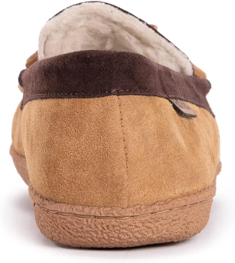 MUK LUKS Men's Leather Goods Talan Slipper
