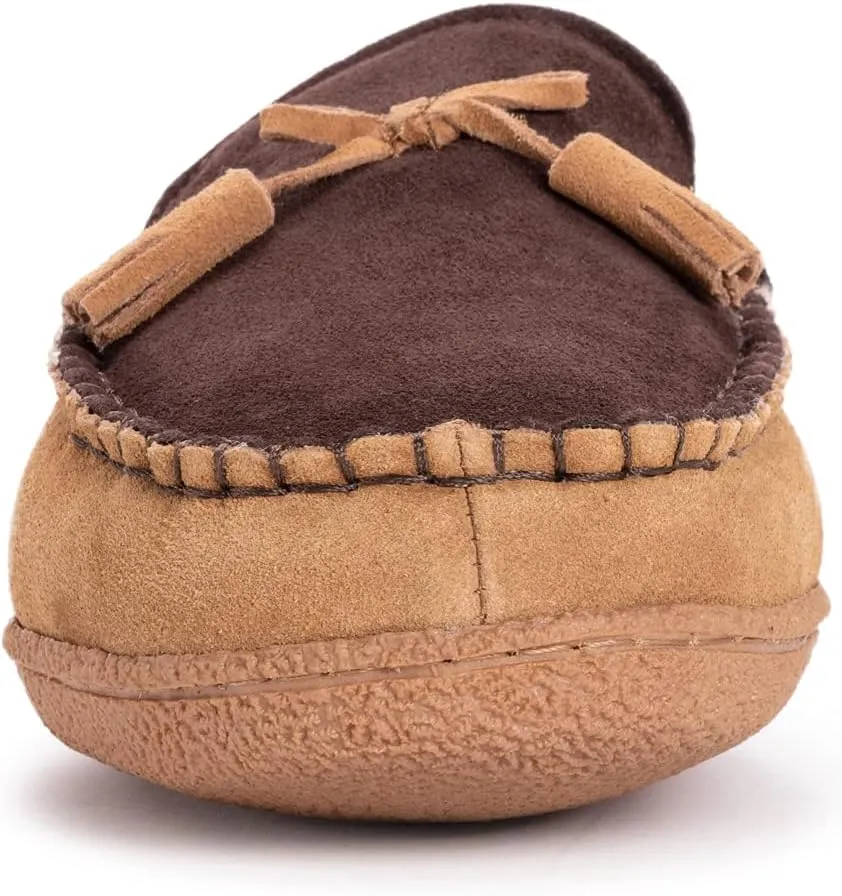 MUK LUKS Men's Leather Goods Talan Slipper