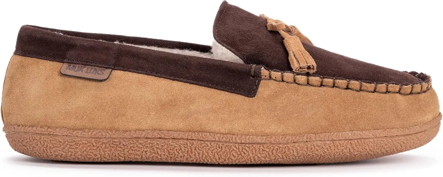 MUK LUKS Men's Leather Goods Talan Slipper