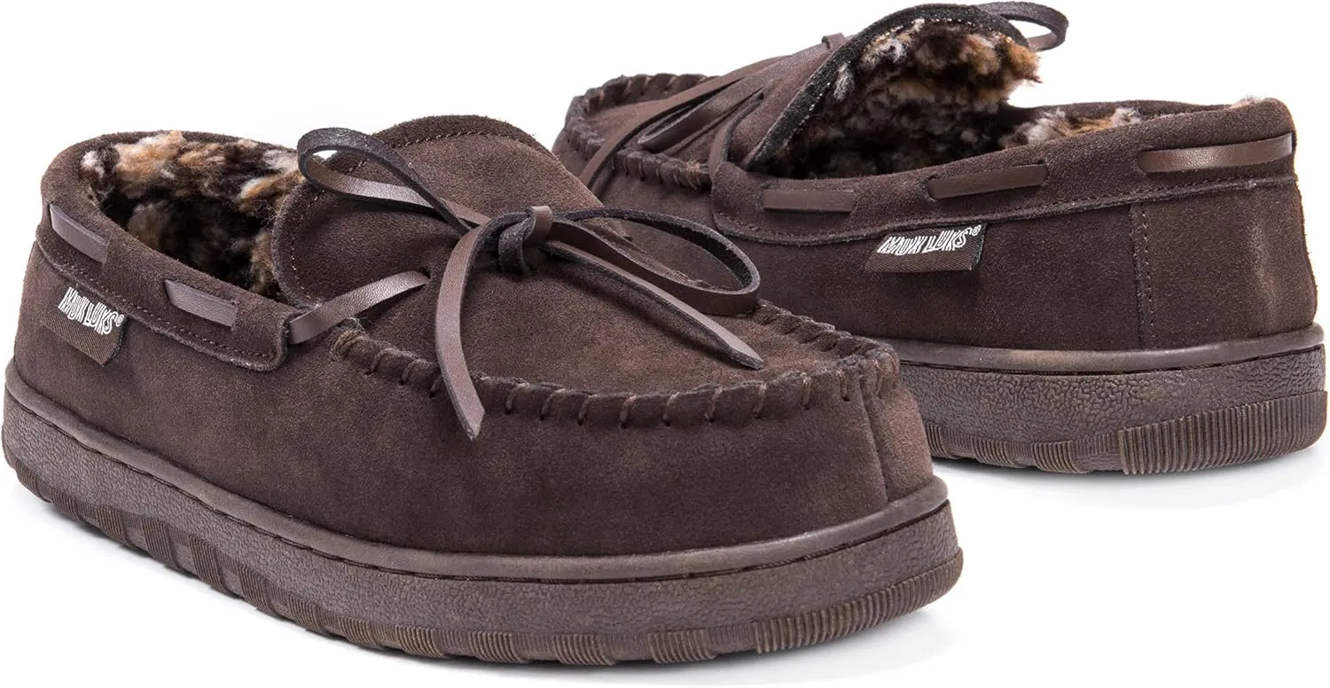 MUK LUKS Men's Paul Slipper, Multi Colors