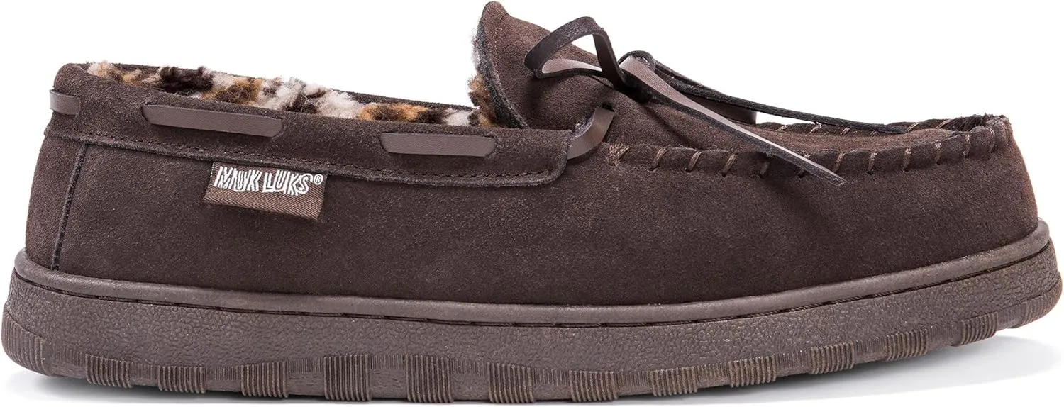 MUK LUKS Men's Paul Slipper, Multi Colors