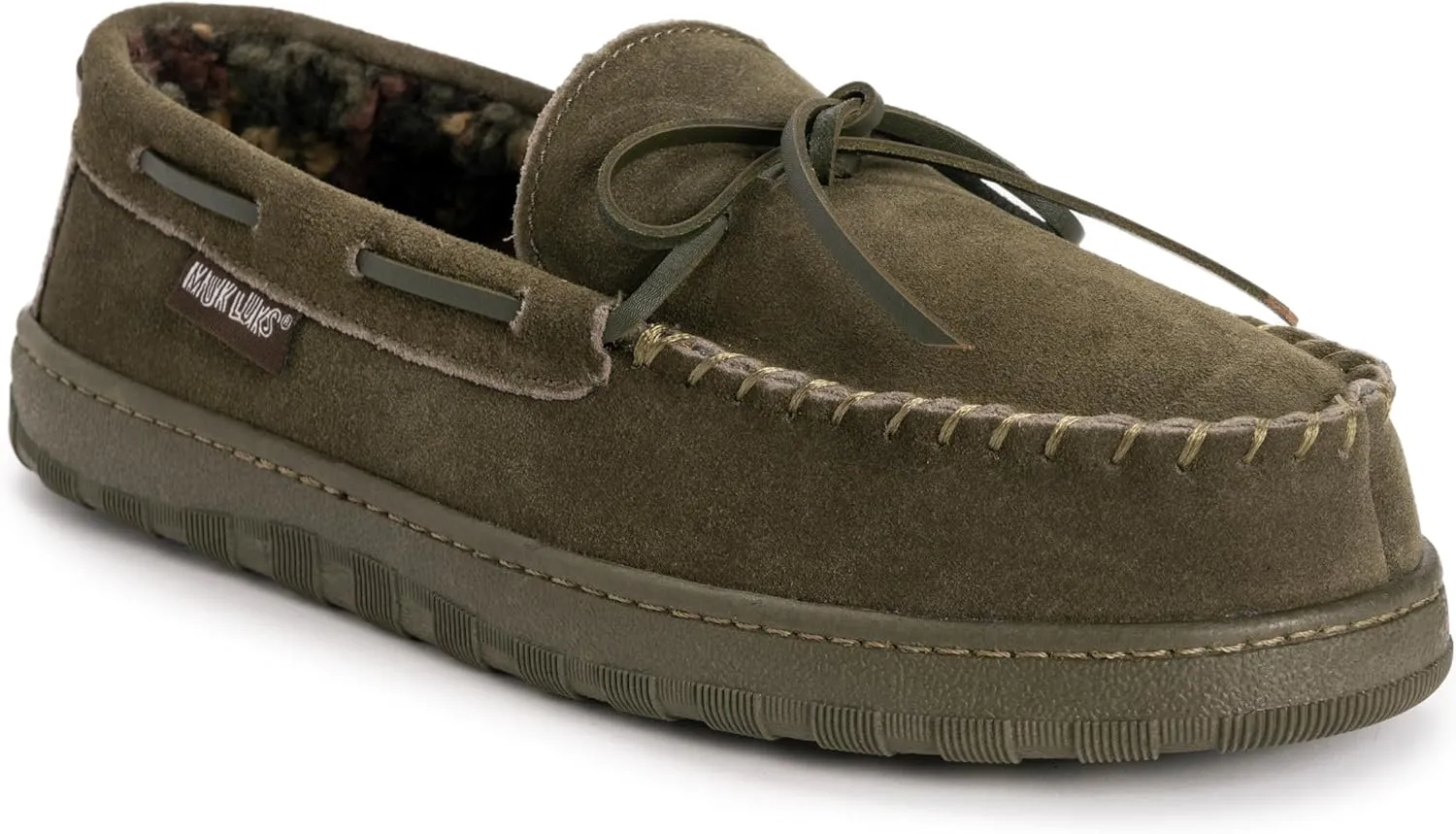 MUK LUKS Men's Paul Slipper, Multi Colors