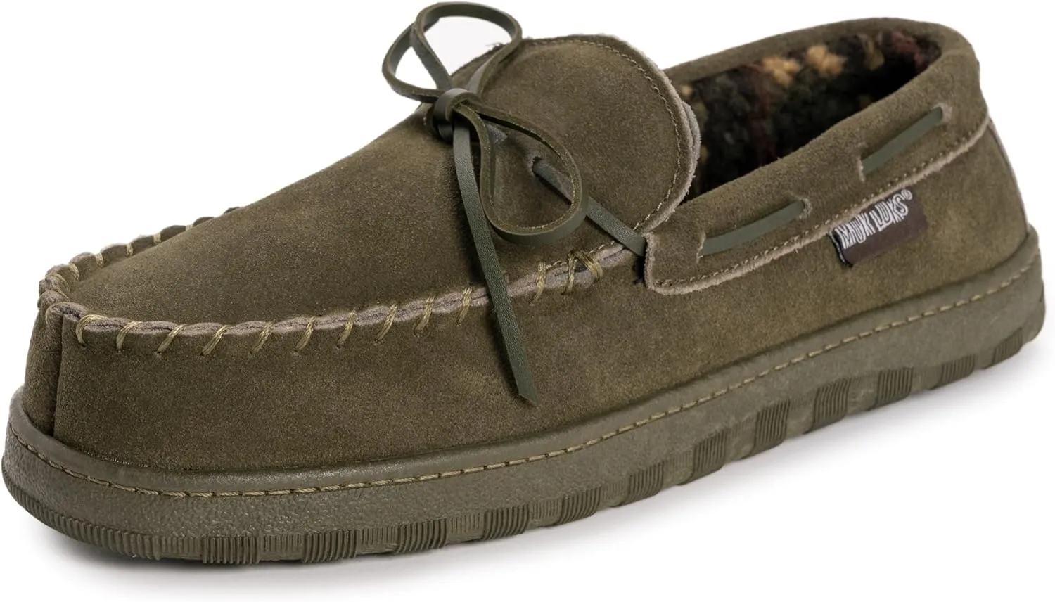 MUK LUKS Men's Paul Slipper, Multi Colors