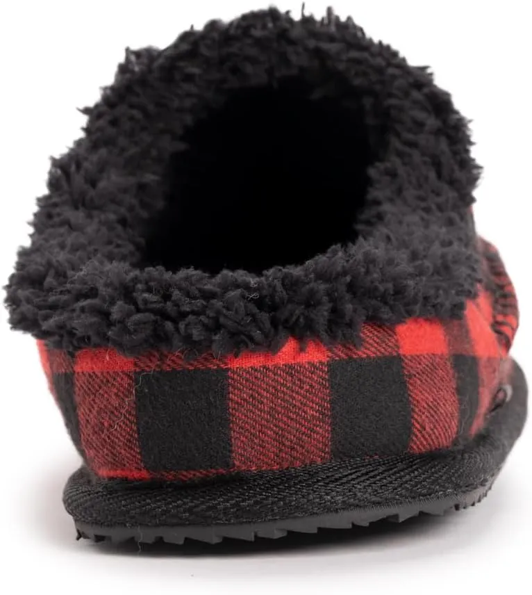 MUK LUKS Men's Pieced Scuff Slipper
