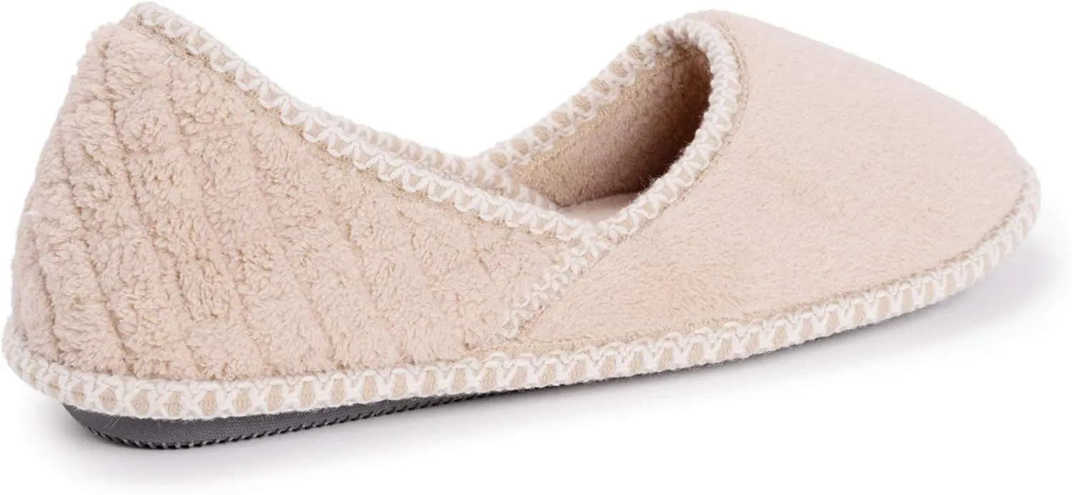 MUK LUKS Women's Beverly Micro Chenille Slipper