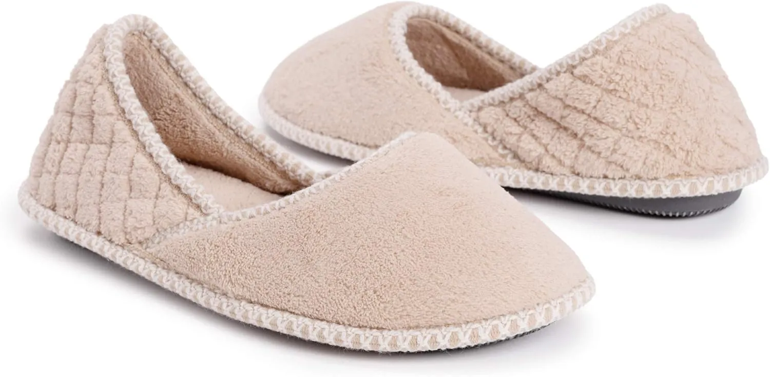 MUK LUKS Women's Beverly Micro Chenille Slipper