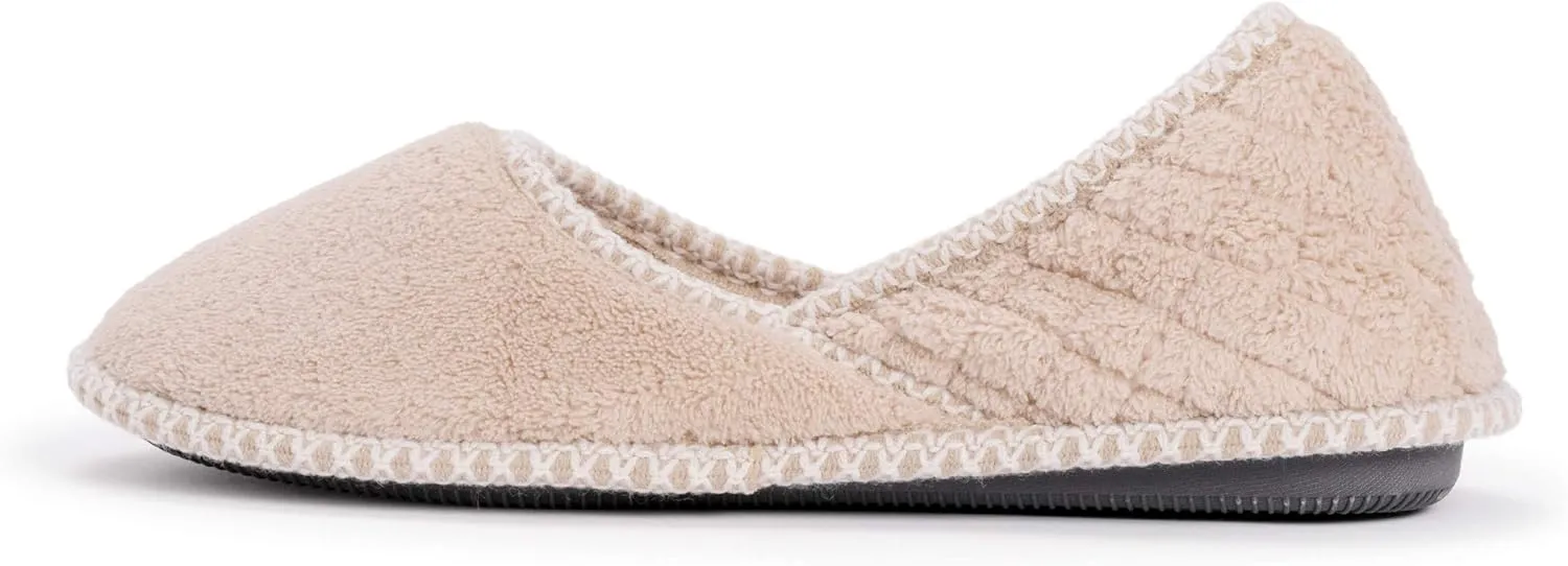 MUK LUKS Women's Beverly Micro Chenille Slipper