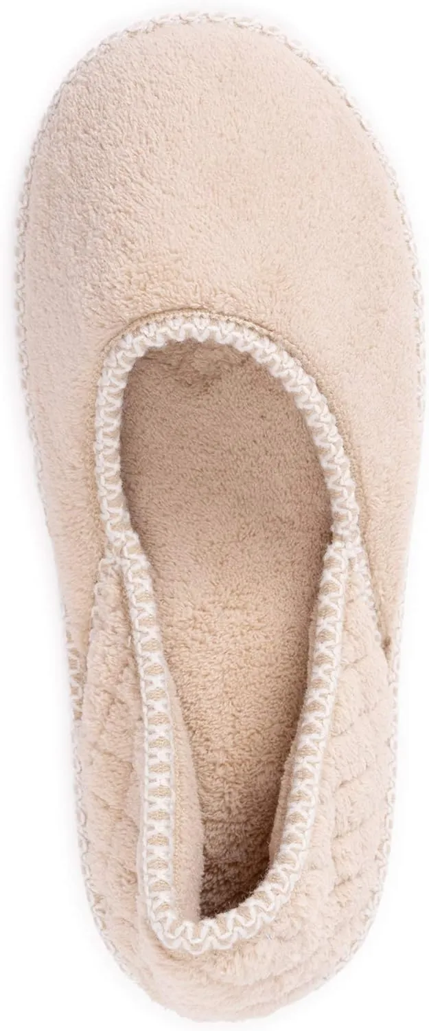 MUK LUKS Women's Beverly Micro Chenille Slipper