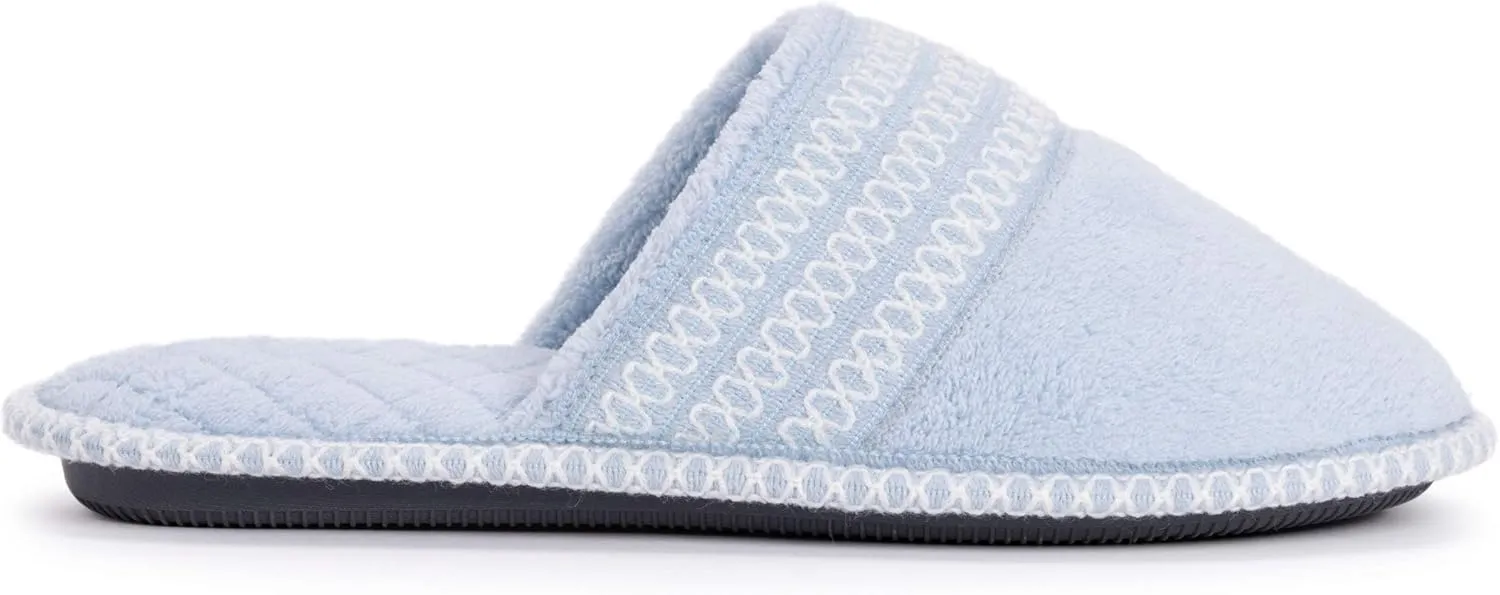 MUK LUKS Women's Cathy Micro Chenille Slipper