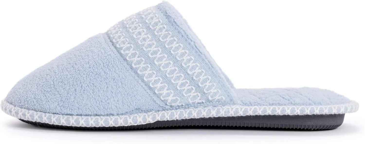 MUK LUKS Women's Cathy Micro Chenille Slipper