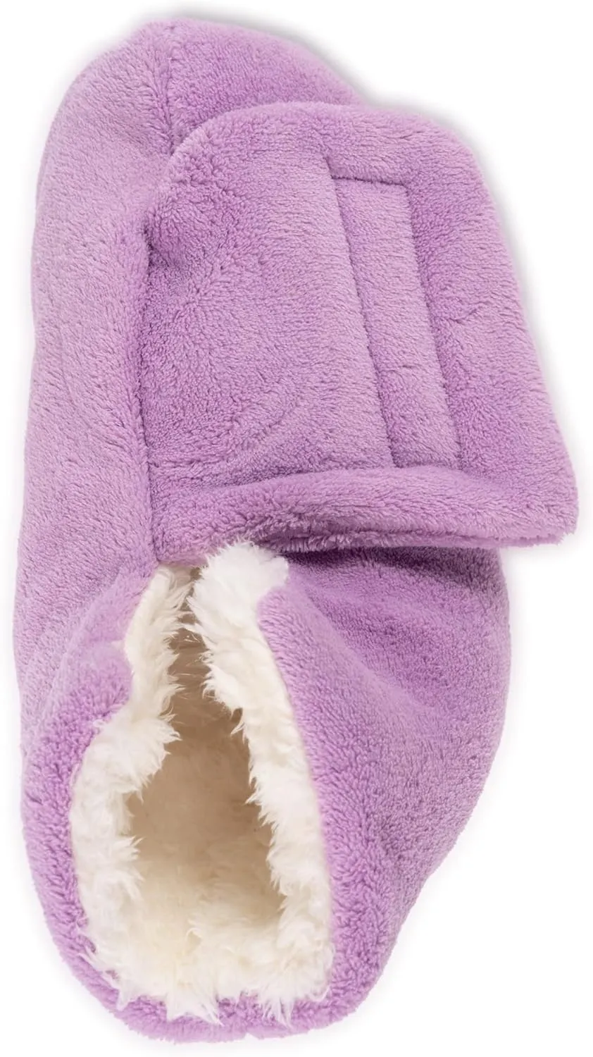 MUK LUKS Women's Faux Fur Lined Bootie Slippers