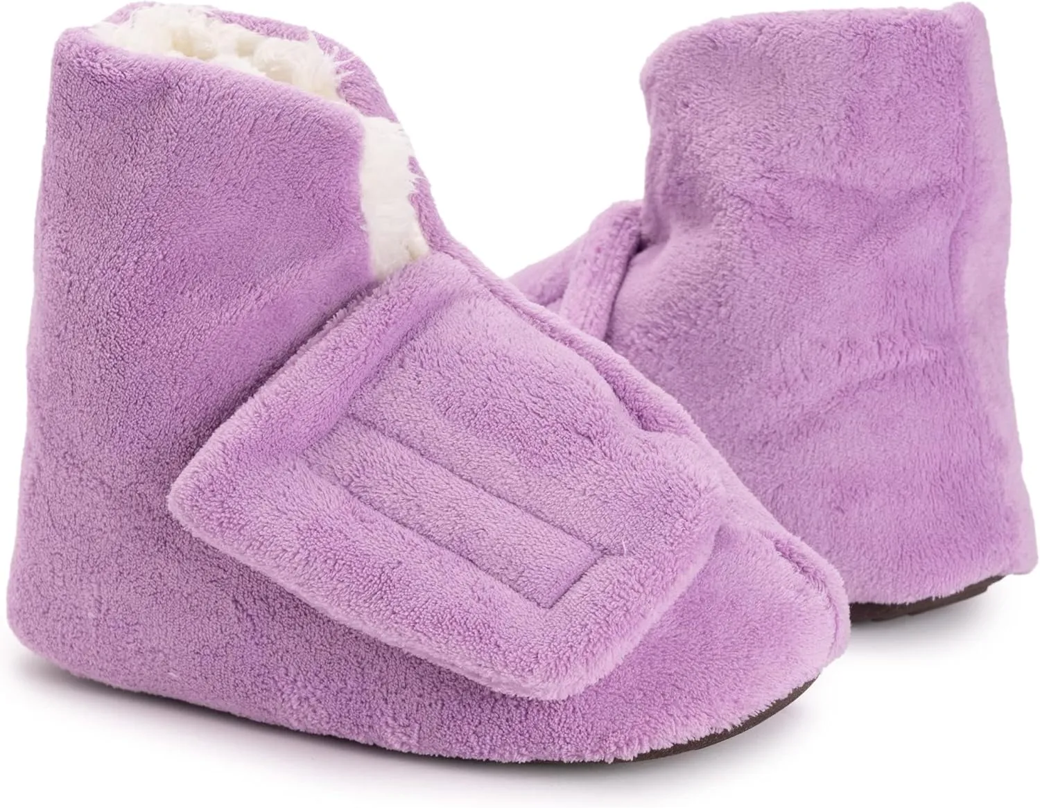 MUK LUKS Women's Faux Fur Lined Bootie Slippers