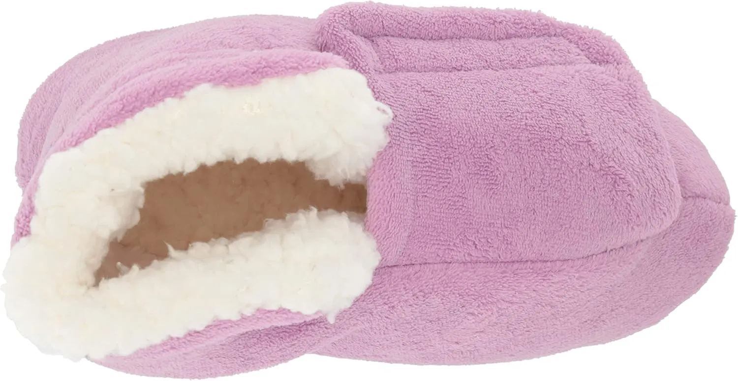 MUK LUKS Women's Faux Fur Lined Bootie Slippers
