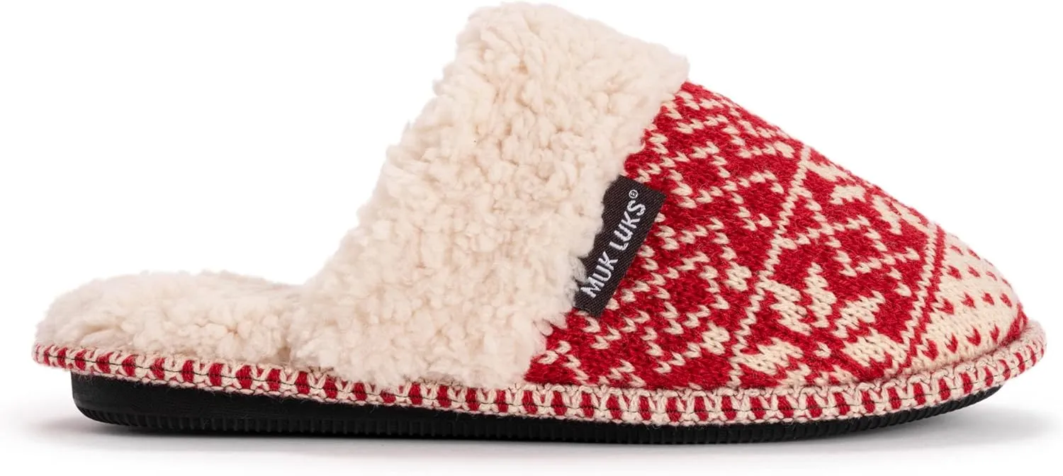 MUK LUKS Women's Frida Scuff Slippers