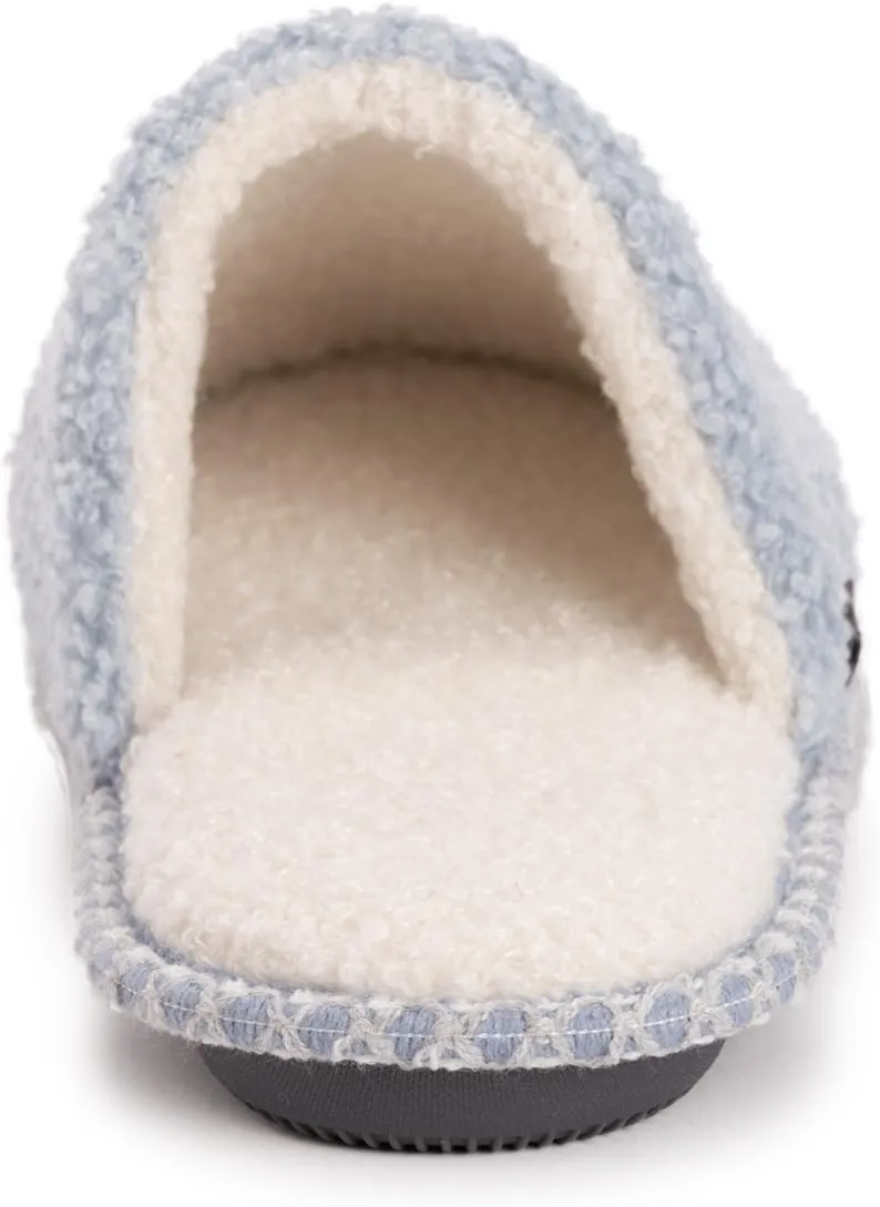 MUK LUKS Women's Novelty Snowflake Scuff Slipper