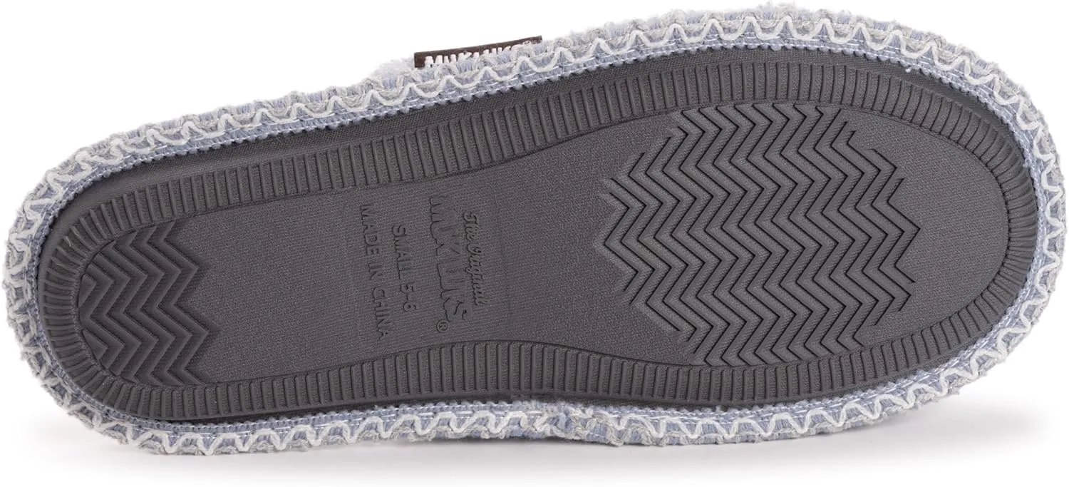 MUK LUKS Women's Novelty Snowflake Scuff Slipper