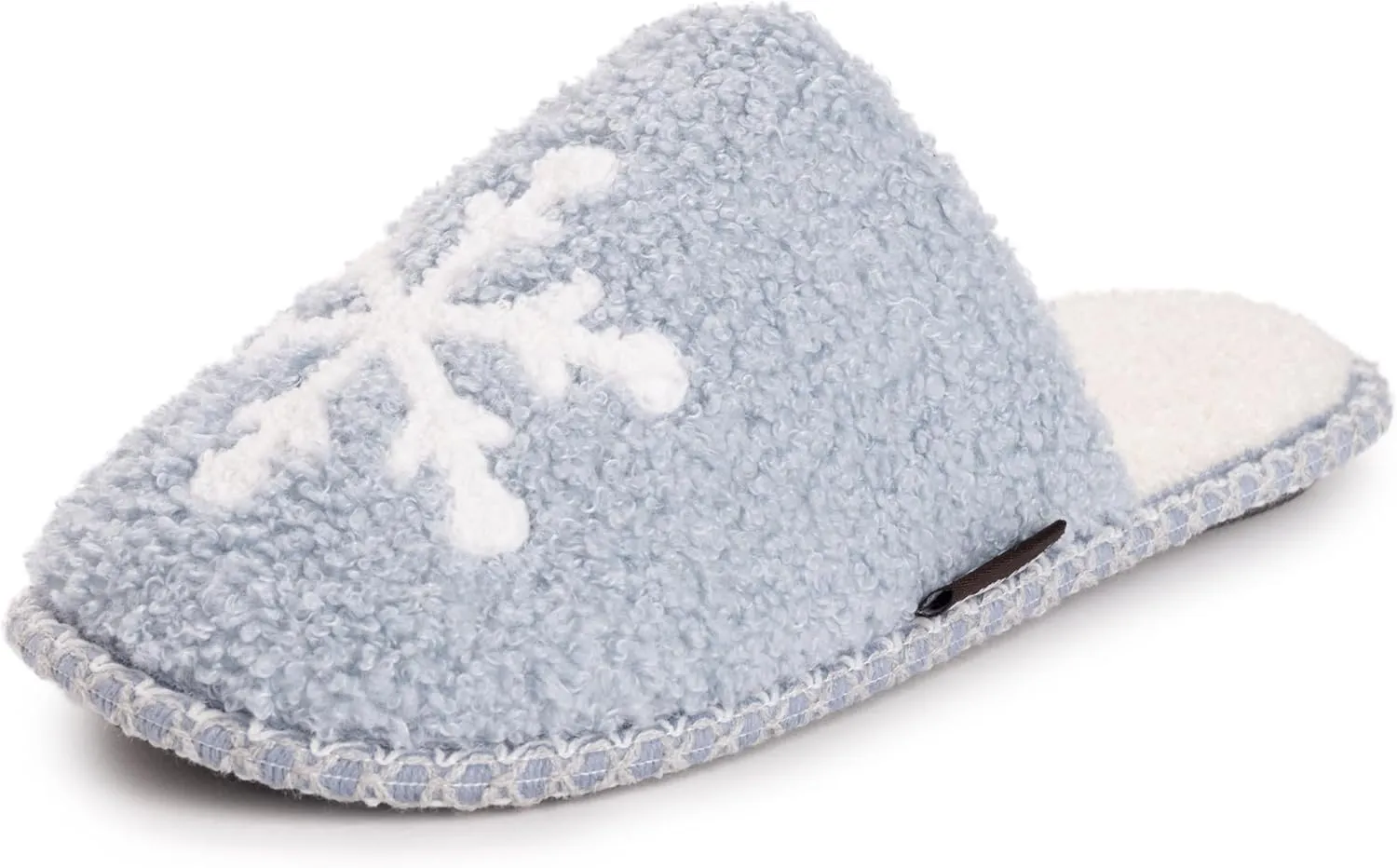 MUK LUKS Women's Novelty Snowflake Scuff Slipper