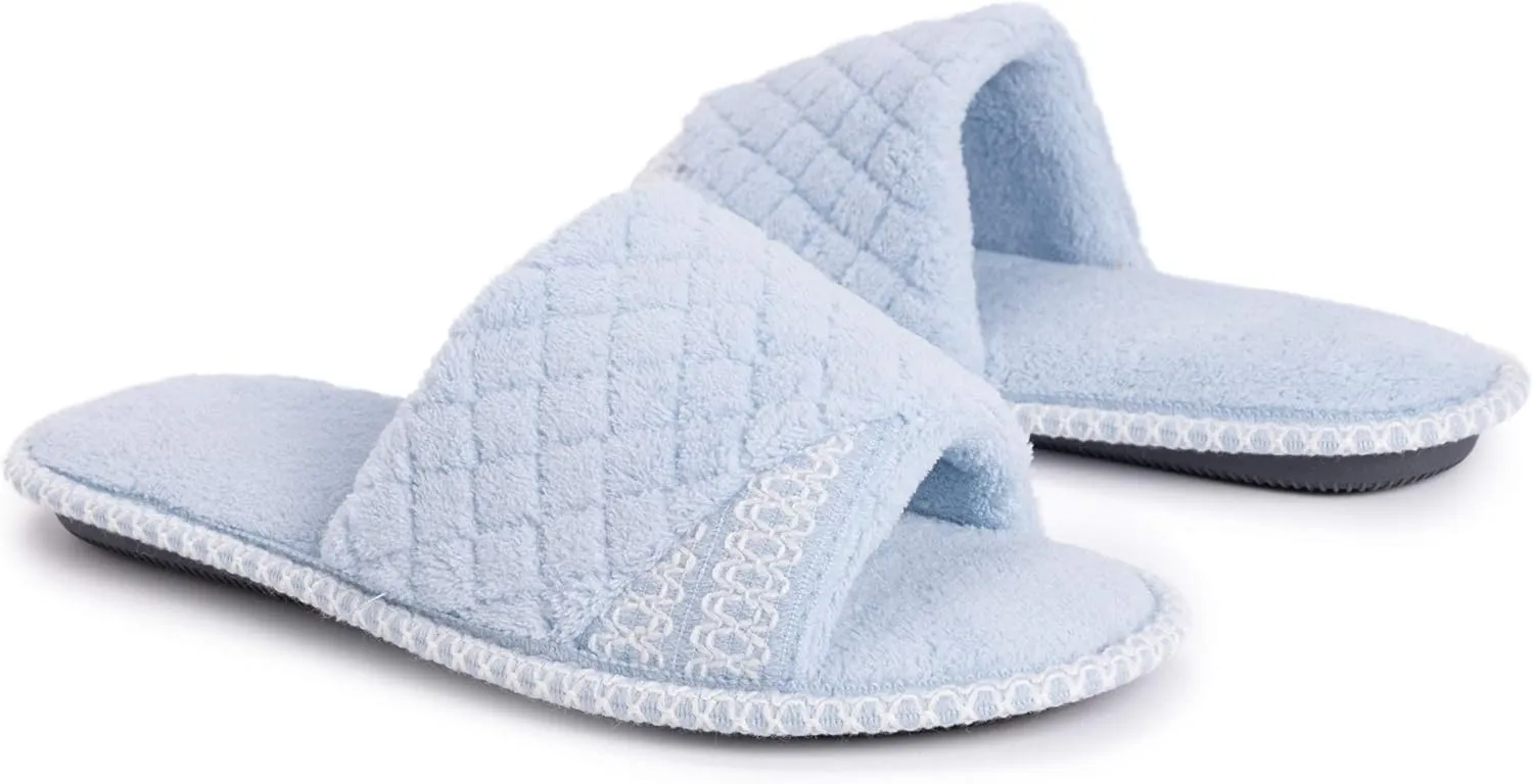 MUK LUKS Women's Sally Micro Chenille Slipper